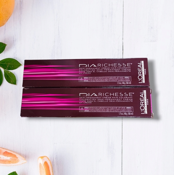 L'Oreal Professionnel DIARichesse 2 Tubes Ammonia-Free 4.5/4RV Truffle - Picture 3 of 16